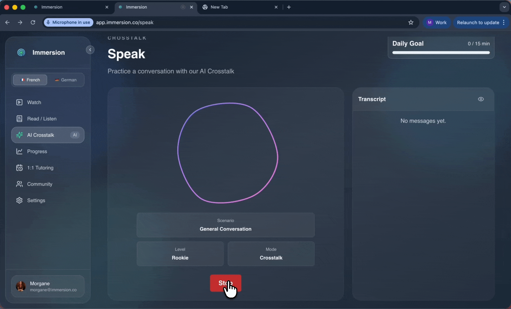 AI-Powered Crosstalk